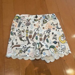 Stella McCartney shorts- girl 8T- fits small like 6-7.